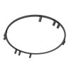 Nowoczesna lampa sufitowa czarny minimalistyczny plafon FOURTY ROUND IX BLACK 11950 Nowodvorski Lighting 